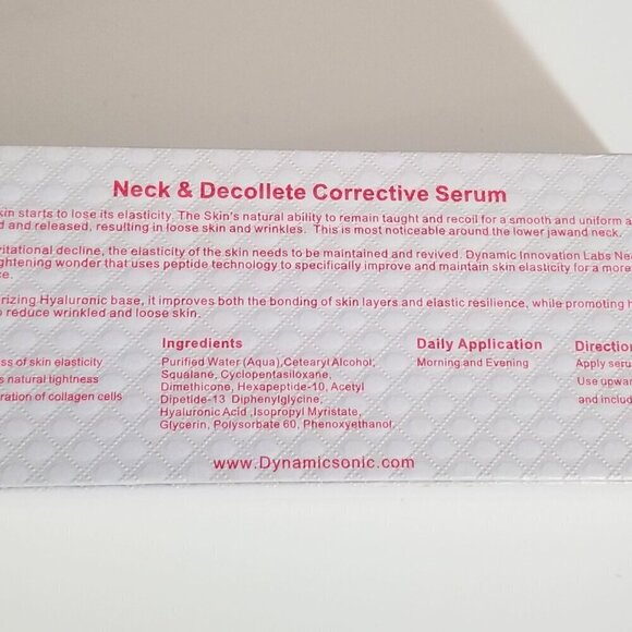Dynamic Innovation Labs Neck & Décolleté Serum NEW - Picture 7 of 13